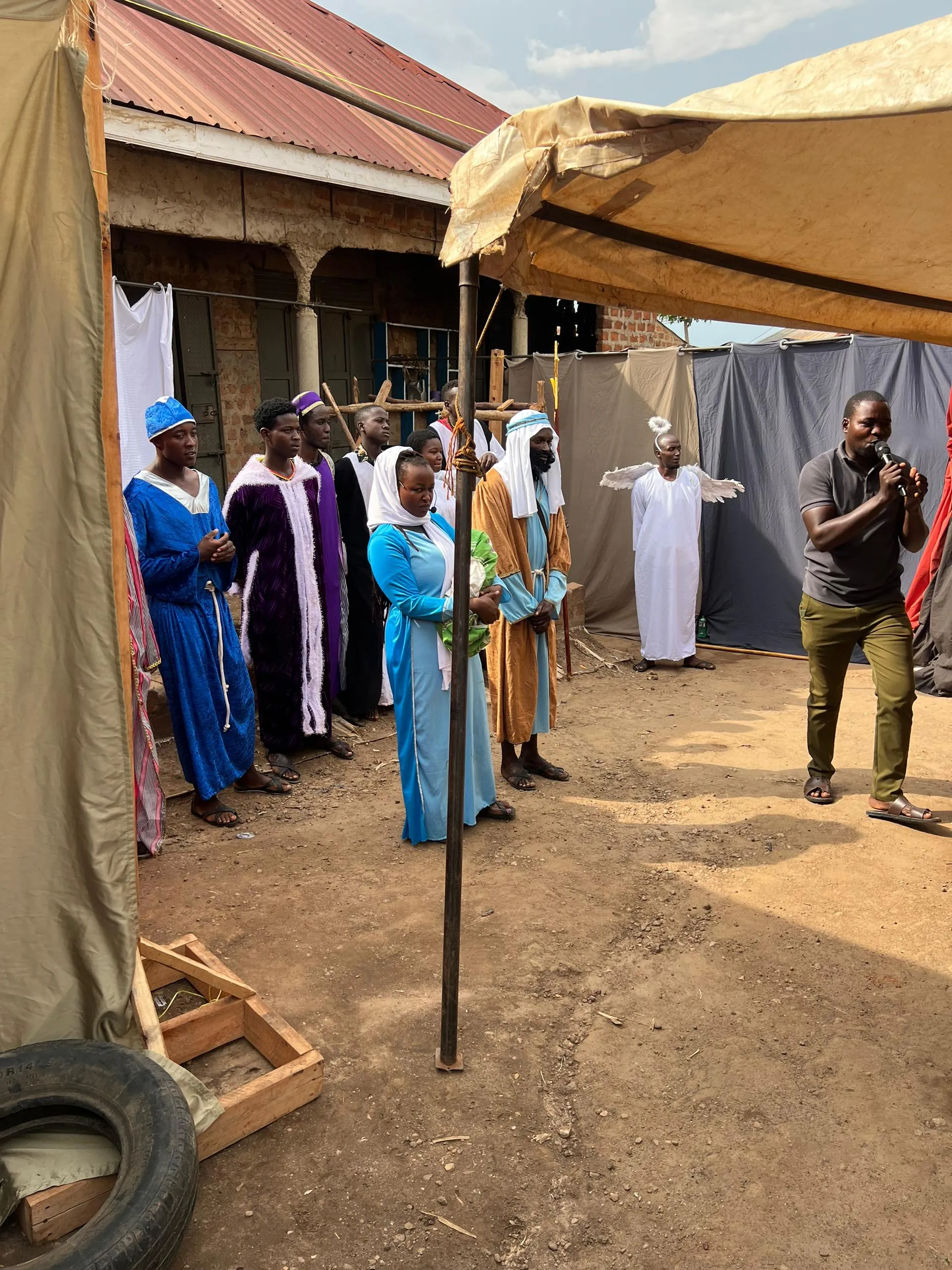 Christmas outreach and drama